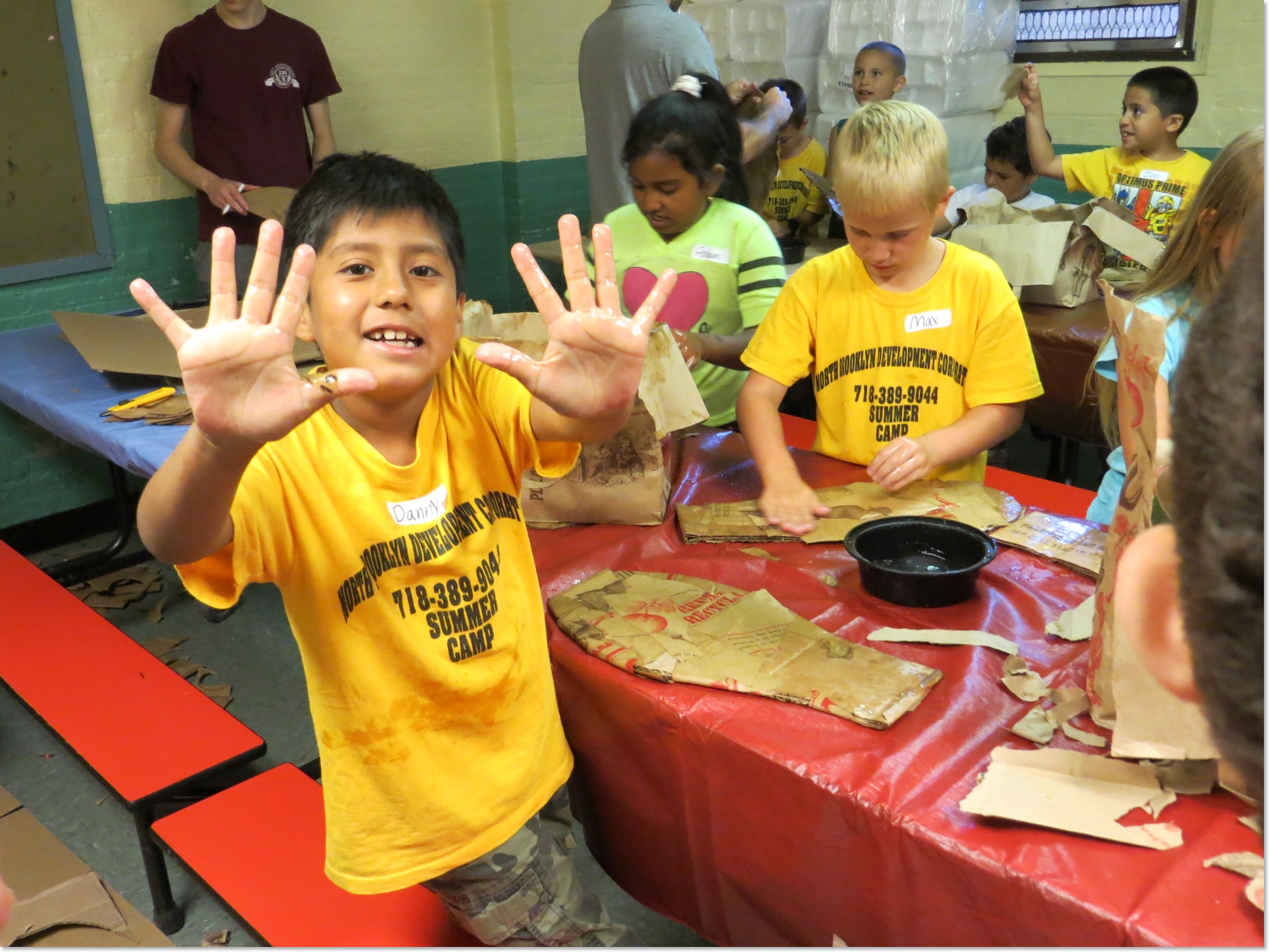 Newtown Creek Celebration Day 2 Paper Mache On Our Hands